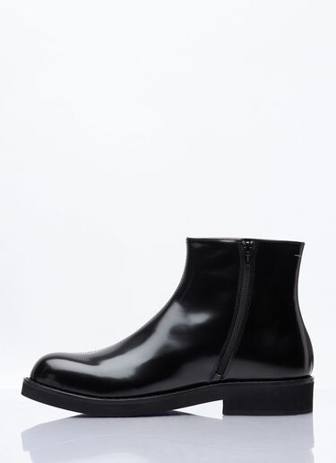 MM6 Maison Margiela Anatomic Ankle Boots Black mmm0158006