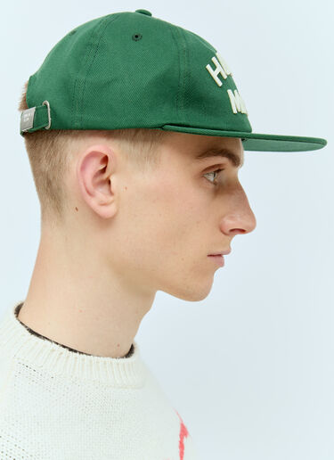 Human Made Logo Patch Baseball Cap Green hmd0156027