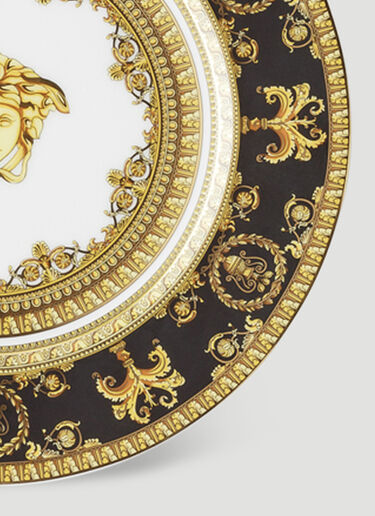 Rosenthal Medium Baroque Nero Plate Gold wps0690126