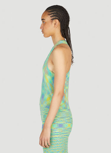 Holey Space Dye Knit Top Aries Holey Space Dye Knit Top Green ari0252007