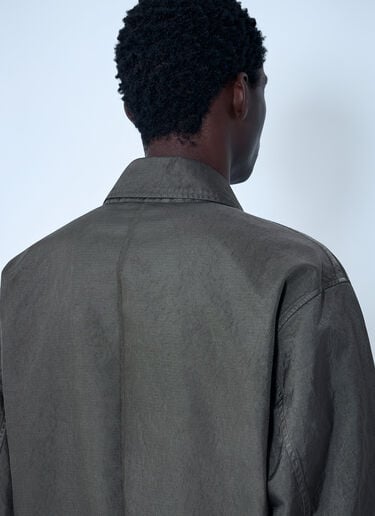 Garmet-Dyed Bomber Jacket Massimo Osti Studio Garmet-Dyed Bomber Jacket Olive mso0162005