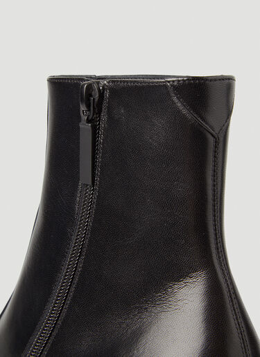 Saint Laurent Vassili Ankle Boots Black sla0246088