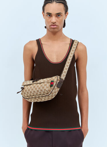 Gucci Small GG Crossbody Bag Beige guc0158027