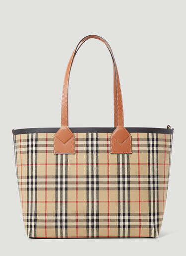 Burberry Women's London Tote Bag in Beige | LN-CC®