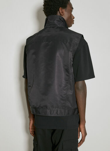 Han Kjøbenhavn Nylon Cargo Vest Black han0154004