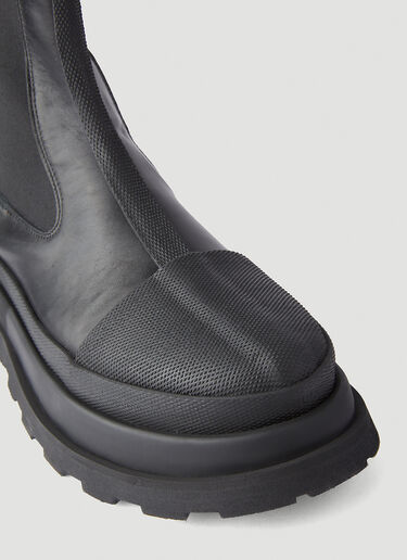 Jil Sander Chelsea Boots Black jil0245054