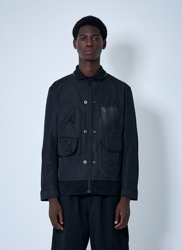 Junya Watanabe 쉘 봄버 재킷  블랙 jwn0160005