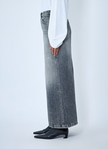 Acne Studios Denim Maxi Skirt Grey acn0263012