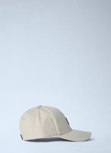Moncler Logo Embellished Cap White mon0163029