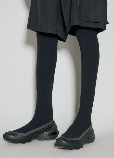 MM6 Maison Margiela x Salomon Thigh High Boots Black mms0154008