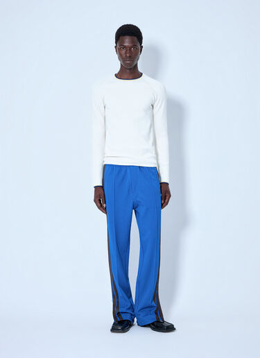 LN-CC® - Y-3 X WB: End Track Pants - Blue Y-3 X WB End Track Pants Blue ywb0364007