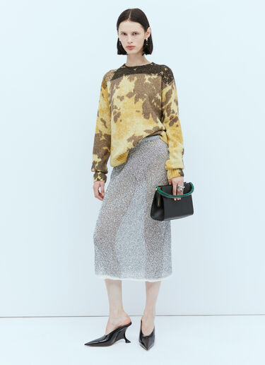 Dries Van Noten Tout 徽标印花针织衫 黄色 dvn0254027