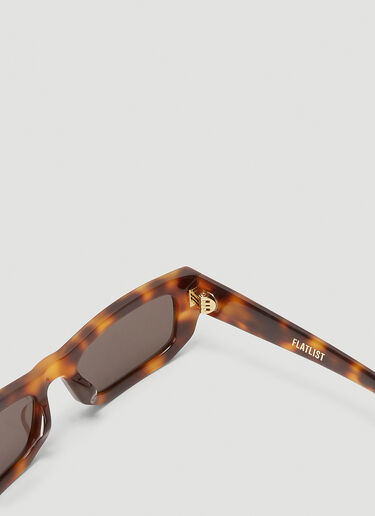 Flatlist Bricktop Sunglasses Brown fls0344006