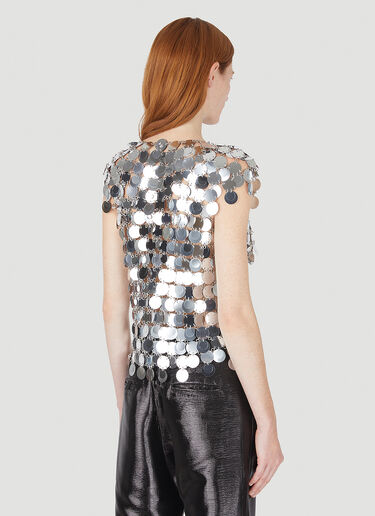 Rabanne Pastilles Top Silver pac0247019