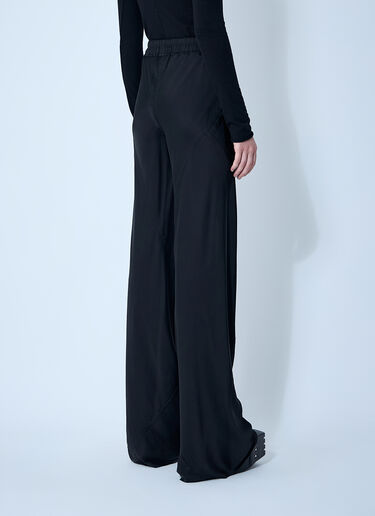 斜裁抽绳长裤  Rick Owens 斜裁抽绳长裤  黑色 ric0261010