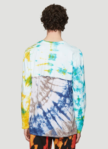Stain Shade Tie-Dye Long Sleeve T-Shirt Black stn0337002