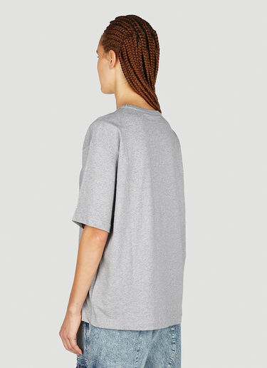 Acne Studios 페이스 패치 티셔츠 그레이 acn0251041