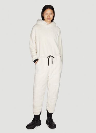플리스 트랙 팬츠 Moncler Grenoble 플리스 트랙 팬츠 화이트 mog0249026