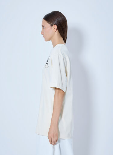 LN-CC® - Jacquemus: Le Palmier T-Shirt - Cream Jacquemus Le Palmier T-Shirt Cream jac0266018