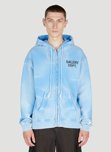 Gallery Dept. Tie-Dye Hooded Sweatshirt Blue gdp0153009