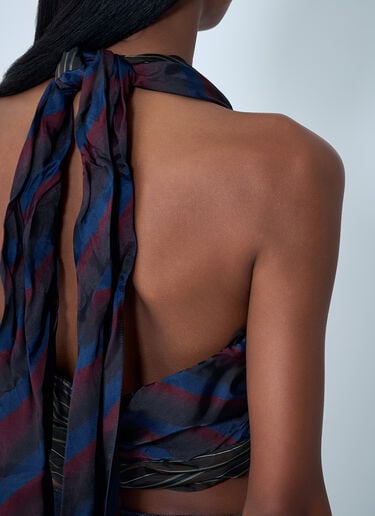 Dries Van Noten Draped Top Brown dvn0262008