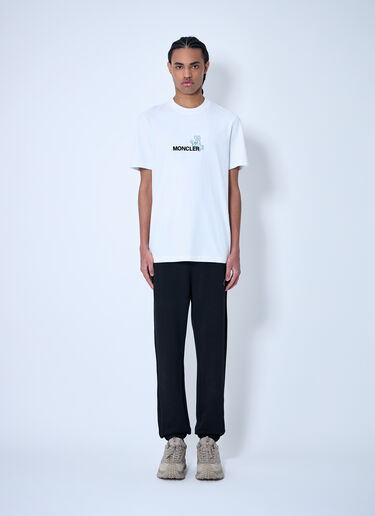 Moncler x FRGMT Hiroshi Fujiwara Logo Motif T-Shirt White mfr0160056