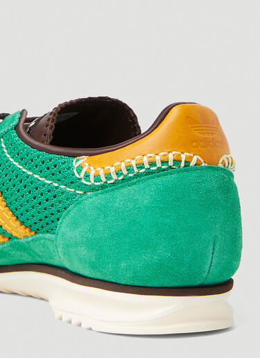 adidas by Wales Bonner SL72 Knit Sneakers Green awb0352001