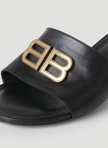 Groupie Heeled Mules Balenciaga Groupie Heeled Mules Black bal0251058