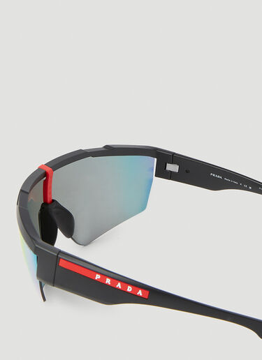 Prada Linea Rossa Linea Rossa Polarised PS 03XS Sunglasses Black lpl0351001