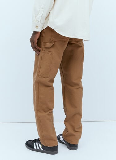Carhartt WIP Double Knee Pants Brown wip0152002