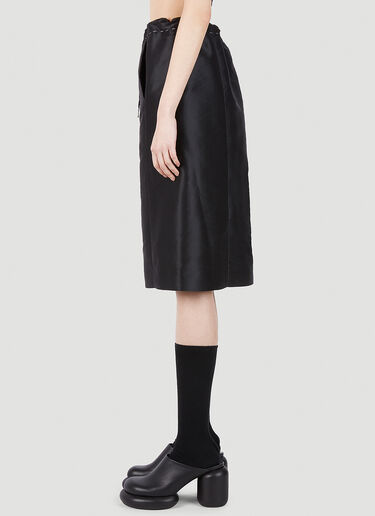 Maison Margiela 抽绳半裙 黑色 mla0251018