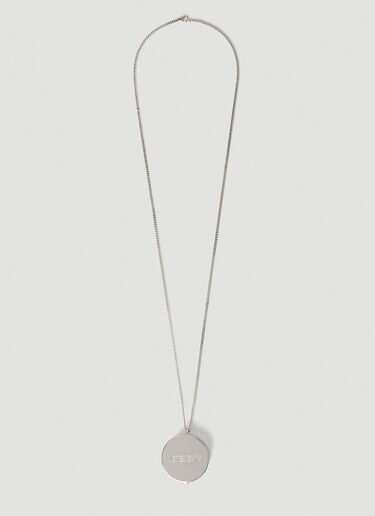 Vetements Grinder Necklace Silver vet0154020