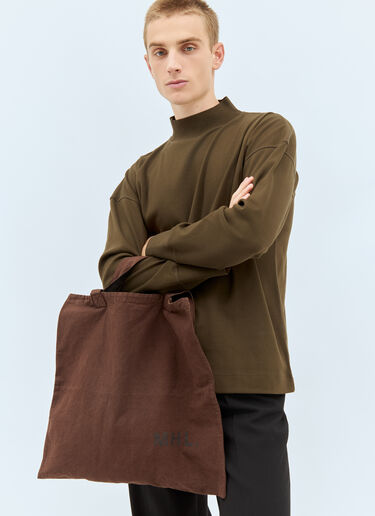 MHL by Margaret Howell Canvas Tote Bag Brown mhl0158011