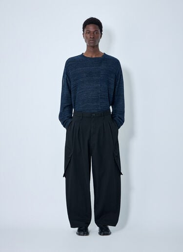 Yohji Yamamoto 12 Tucks Work Pants Black yoy0164013
