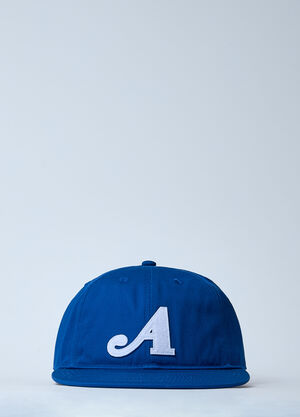 Awake NY Logo Motif Baseball Cap Black awk0160013