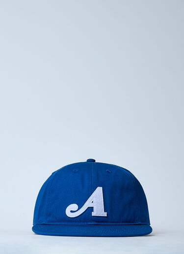 Awake NY Logo Motif Baseball Cap Blue awk0160003