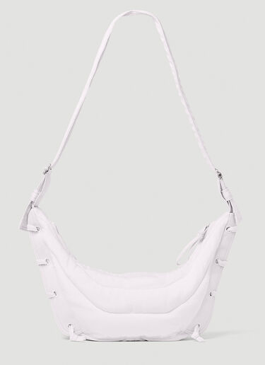 Lemaire Small Soft Game Crossbody Bag White lem0352006
