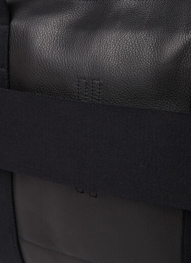 Rick Owens Trolley Leather Tote Bag Black ric0153033