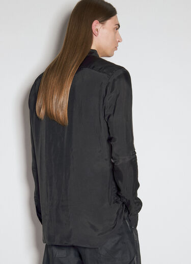 Rick Owens Larry Fogpocket Shirt Black ric0155002