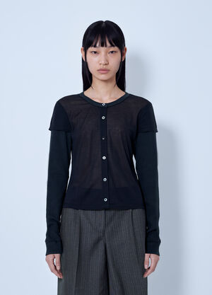 Our Legacy Heat Longsleeve Black our0265007