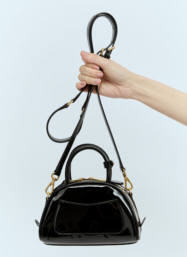 Miu Miu Patent Leather Mini Bag Black miu0255028