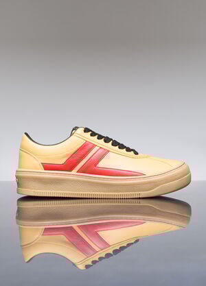 Lanvin Cash Leather Sneakers Black lnv0158001
