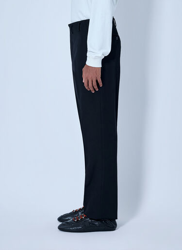 Prada Tailored Wool Trousers Black pra0166212