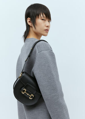 Gucci ホースビット 1955 ミニラウンドショルダーバッグ ブラック guc0254045