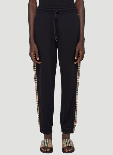 Burberry Contrast-Trimmed Track Pants Black bur0141022