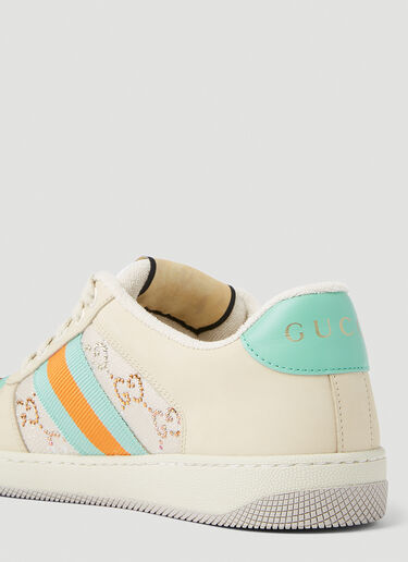 Gucci 장식 스크리너 스니커즈 Beige guc0251171