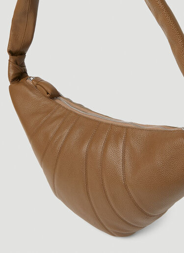 Lemaire Medium Croissant Shoulder Bag Brown lem0252015