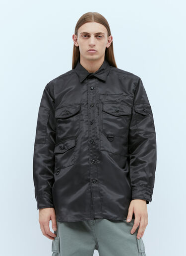 Engineered Garments 트레일 셔츠  블랙 egg0154003