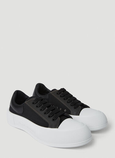 Alexander McQueen Deck Sneakers Black amq0150051