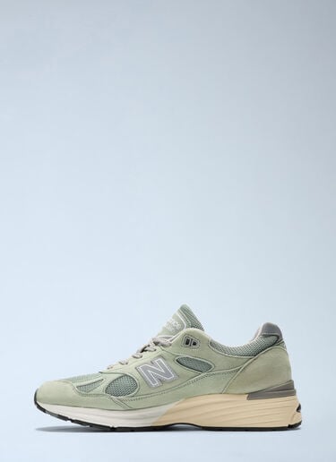 LN-CC® - New Balance: Made in UK 991v2 Sneakers - Green New Balance Made in UK 991v2 Sneakers Green new0364008
